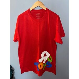 Toys R Us T Shirt Gildan GPS Guru For Play Stuff Red Adult Large‎